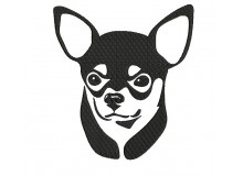 Stickdatei - Chihuahua Silhouette